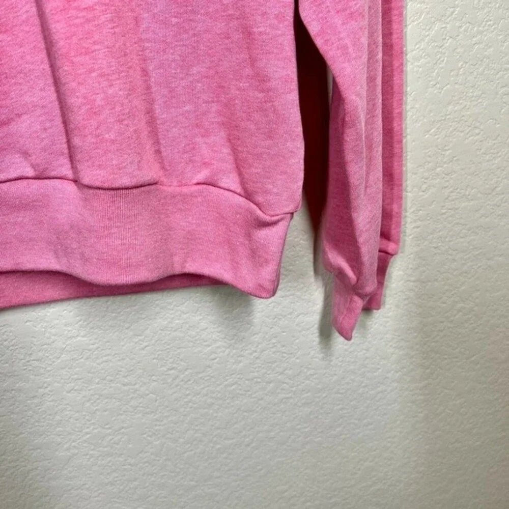 Gap kids Pink sweater long sleeve sweatshirt ruffle detail on sleeve size XL(12)